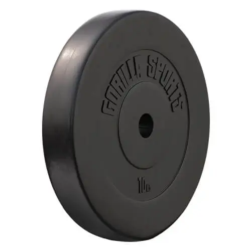 GORILLA SPORTS Teg obložen plastikom 10 kg