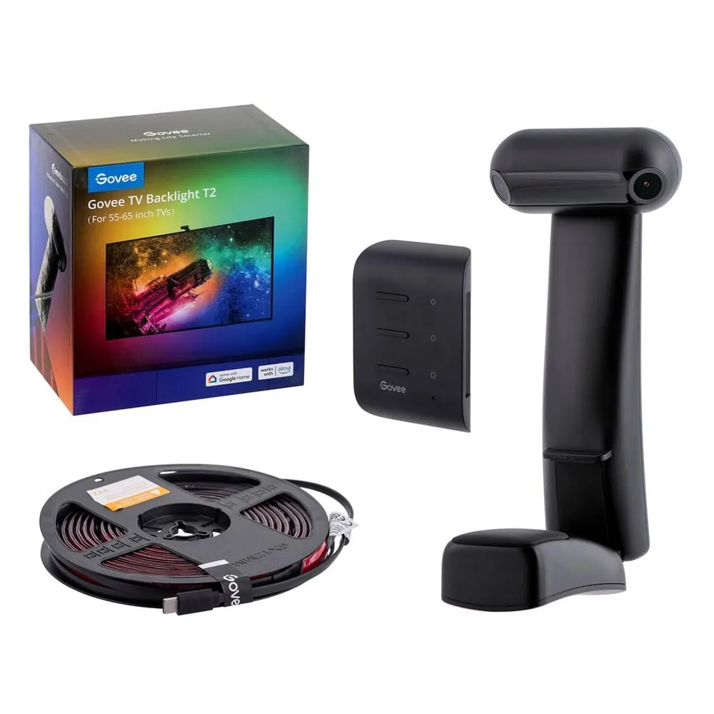 GOVEE Envisual TV Backlight T2 With Dual Cameras 55-65