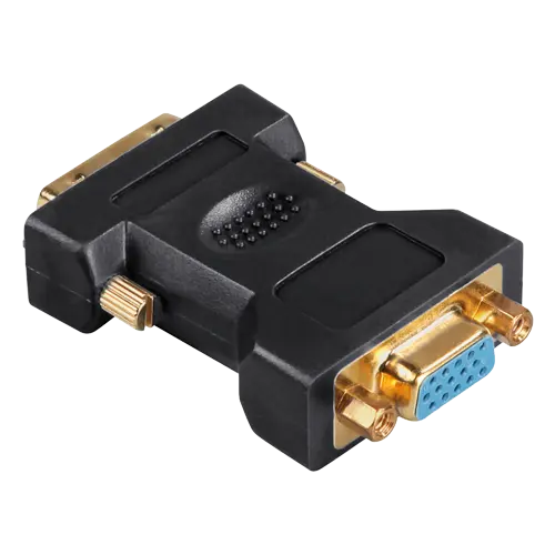 HAMA adapter-konverter DVI na VGA (m/ž) (Crni) - 45073