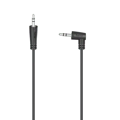 HAMA Audio kabl 3.5 mm 90° na 3.5 mm 0.5 m