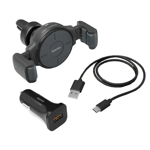 HAMA FC10 Flex-Set bezični punjač + auto drzač