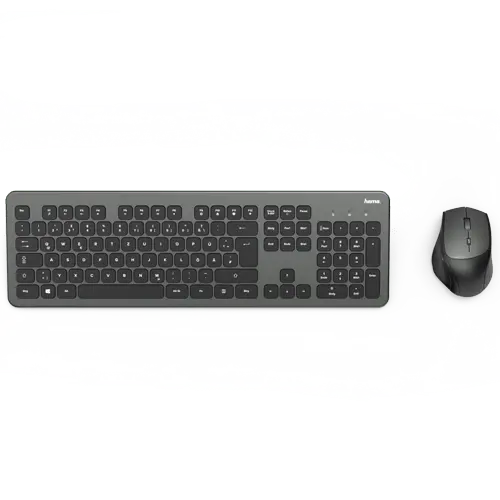 HAMA KMW-700 YU-SRB Crna/Siva Bežična tastatura i miš