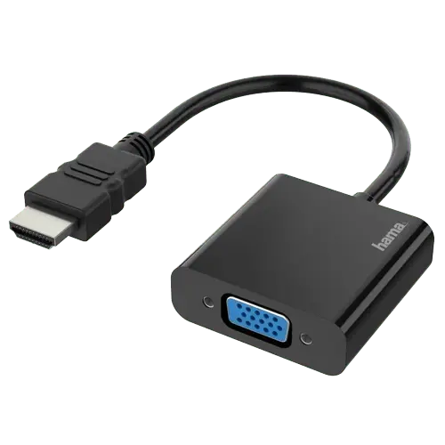 HAMA Konvertor HDMI na VGA (Crni)
