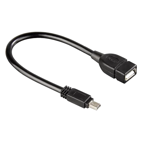 HAMA mini USB OTG kabl, 0.15m (Crni) - 00039626,