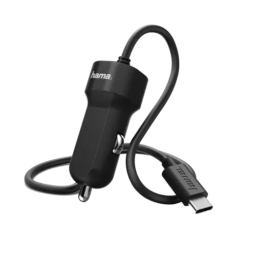 HAMA USB-C 15W (Crni) Auto punjač
