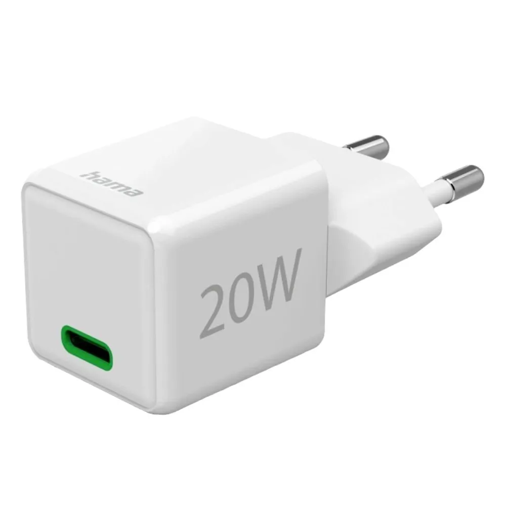HAMA USB-C 20W White Adapter