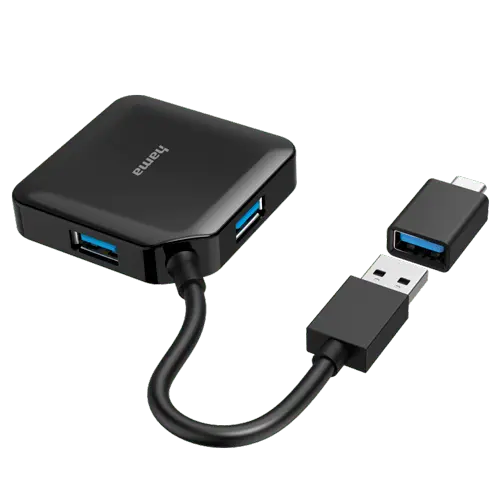 HAMA USB Hub 3.2 1:4 - 00200116