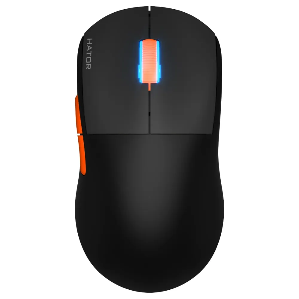 HATOR Quasar 2 PRO Black-Orange Miš
