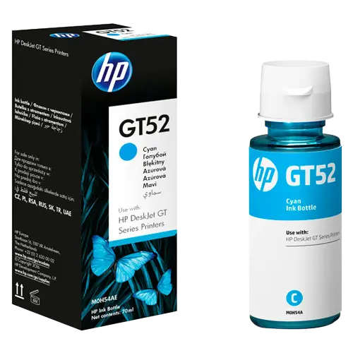 HP GT52 Bočica sa mastilom Cyan - M0H54AE