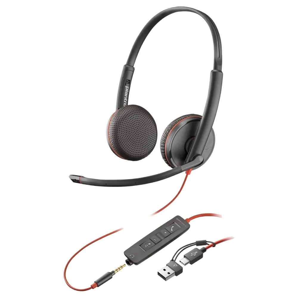 HP Poly Blackwire 3225 USB-C