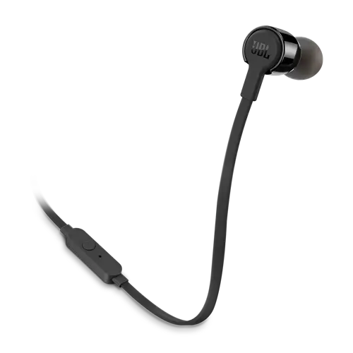 JBL Bubice sa mikrofonom T210 (Crna)