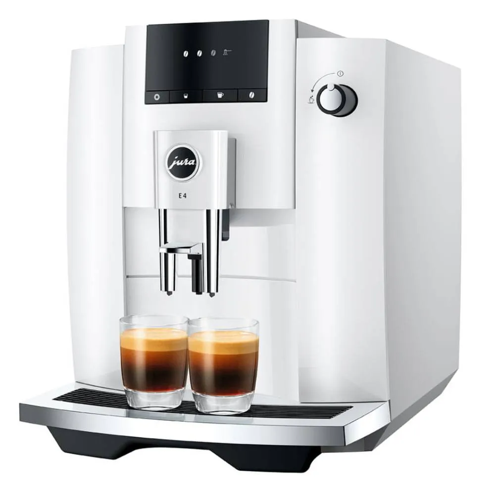 JURA E4 Piano White Espresso aparat