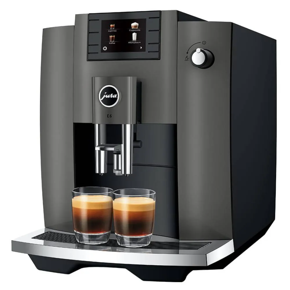 JURA E6 Dark Inox Espresso aparat