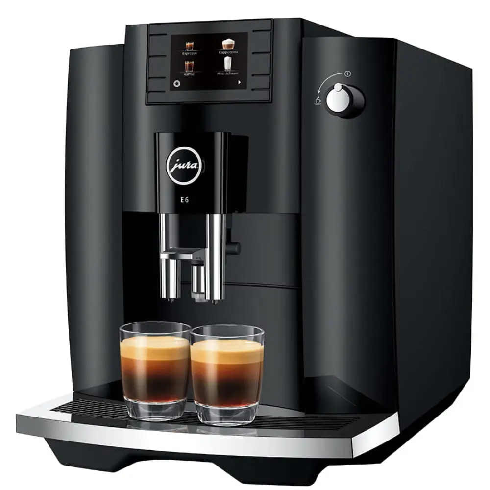 JURA E6 Piano Black Aparat za espresso kafu