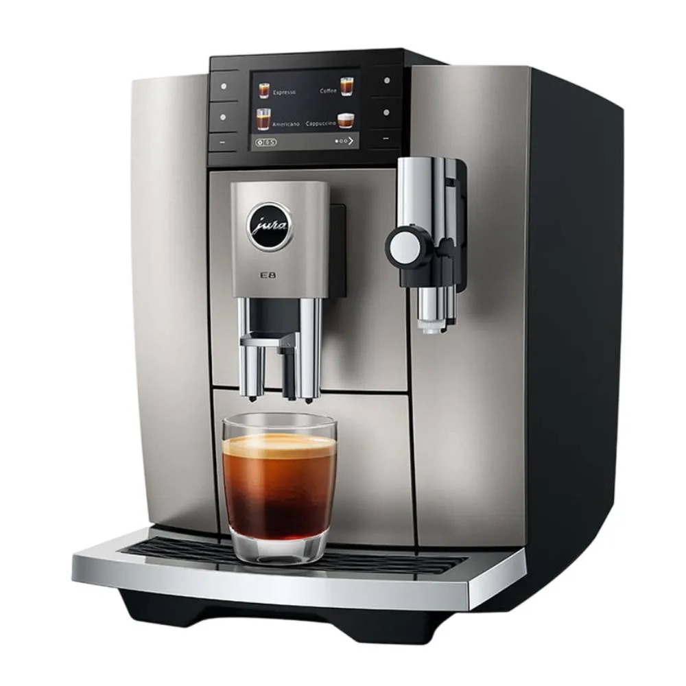 JURA E8 Midnight Silver Espresso aparat