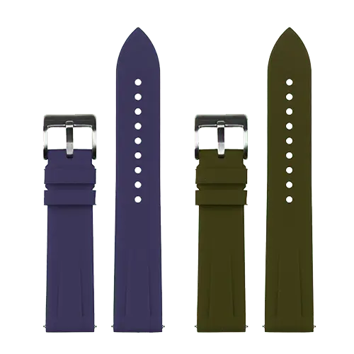 JUST IN CASE Zamenske narukvice 2u1 za pametne satove 20mm Blue-Green