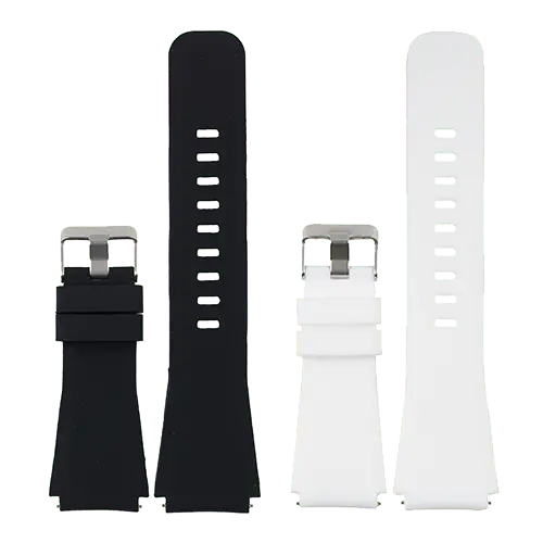 JUST IN CASE Zamenske narukvice 2u1 za pametne satove 22mm Black-White