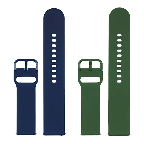 JUST IN CASE Zamenske narukvice 2u1 za pametne satove 22mm Blue-Green