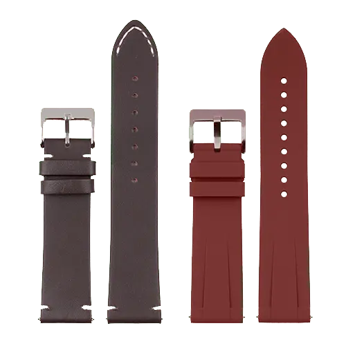 JUST IN CASE Zamenske narukvice 2u1 za pametne satove 22mm Brown-Brown