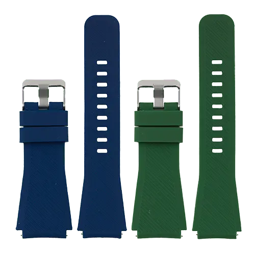 JUST IN CASE Zamenske narukvice 2u1 za pametne satove 22mm Blue-Green