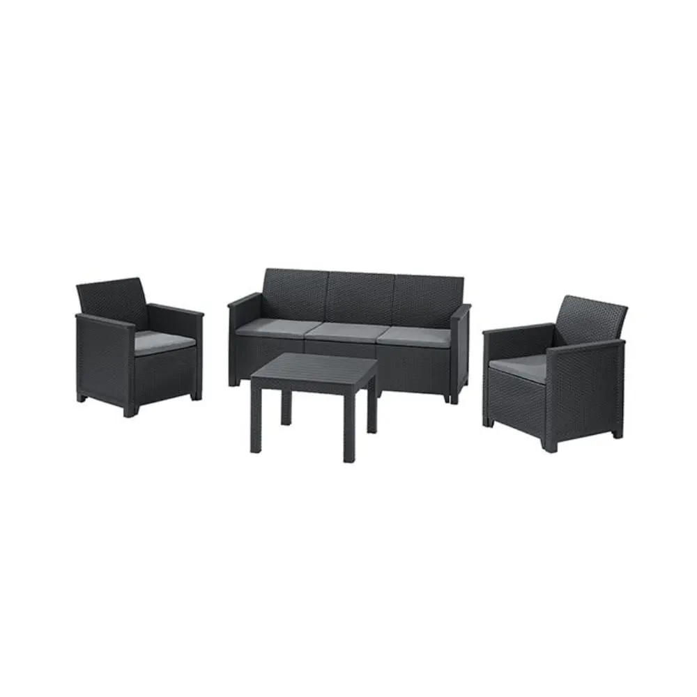 KETER Elodie 3 Seater Grafit Baštenski set