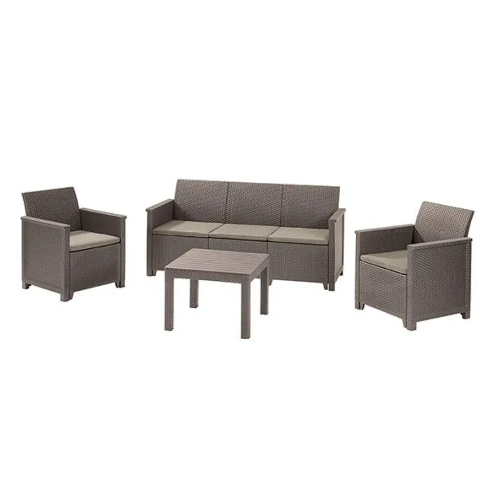 KETER Elodie 3 Seater Kapućino Baštenski set