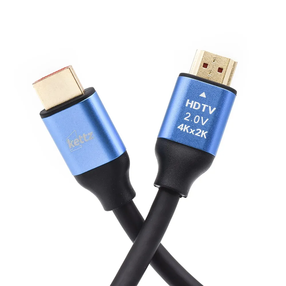 KETTZ KT-HK2.0-5M V2.0 Gold 5m HDMI Kabl