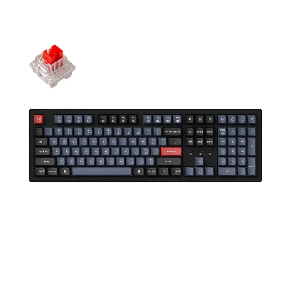 KEYCHRON K10P-H1 Black Bežična tastatura