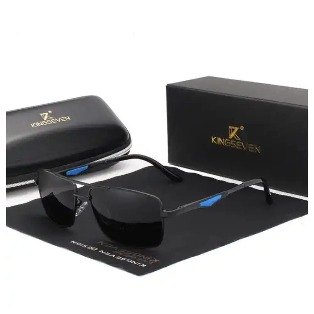 KINGSEVEN N7906 Crno-plave Naočare za sunce