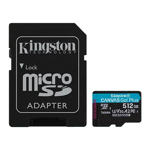 KINGSTON 512GB MicroSD Canvas Go! Plus - SDCG3/512GB Memorijska kartica