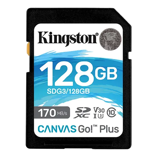 KINGSTON CanvasGo! Plus SD 128GB SDG3/128GB Memorijska kartica
