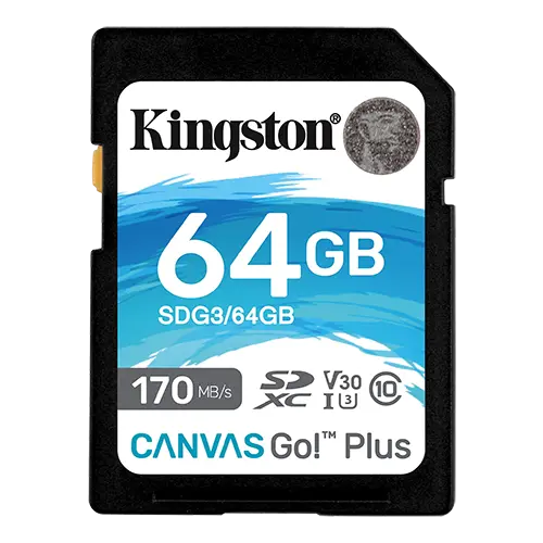 KINGSTON CanvasGo! Plus SD 64GB SDG3/64GB Memorijska kartica