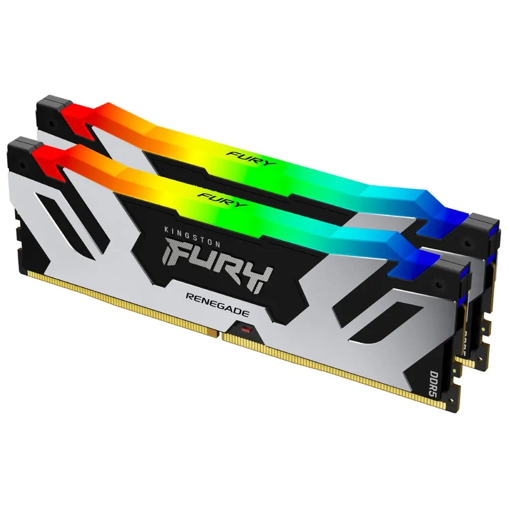 KINGSTON FURY Renegade 64GB (2 x 32GB) DDR5 6400MHz CL32 RGB KF564C32RSAK2-64 Memorija