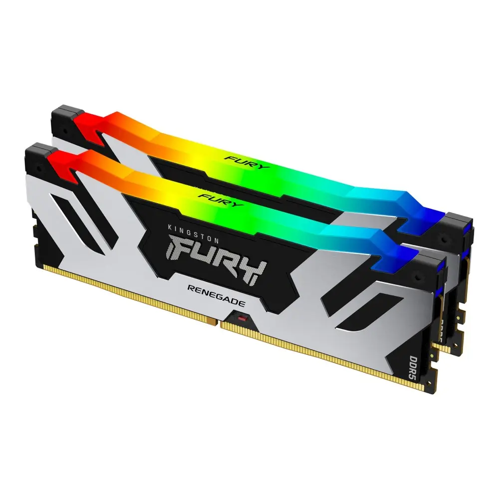 KINGSTON FURY Renegade RGB 48GB (2 x 24GB) DDR5 7200MHz CL38 KF572C38RSAK2-48 Memorija