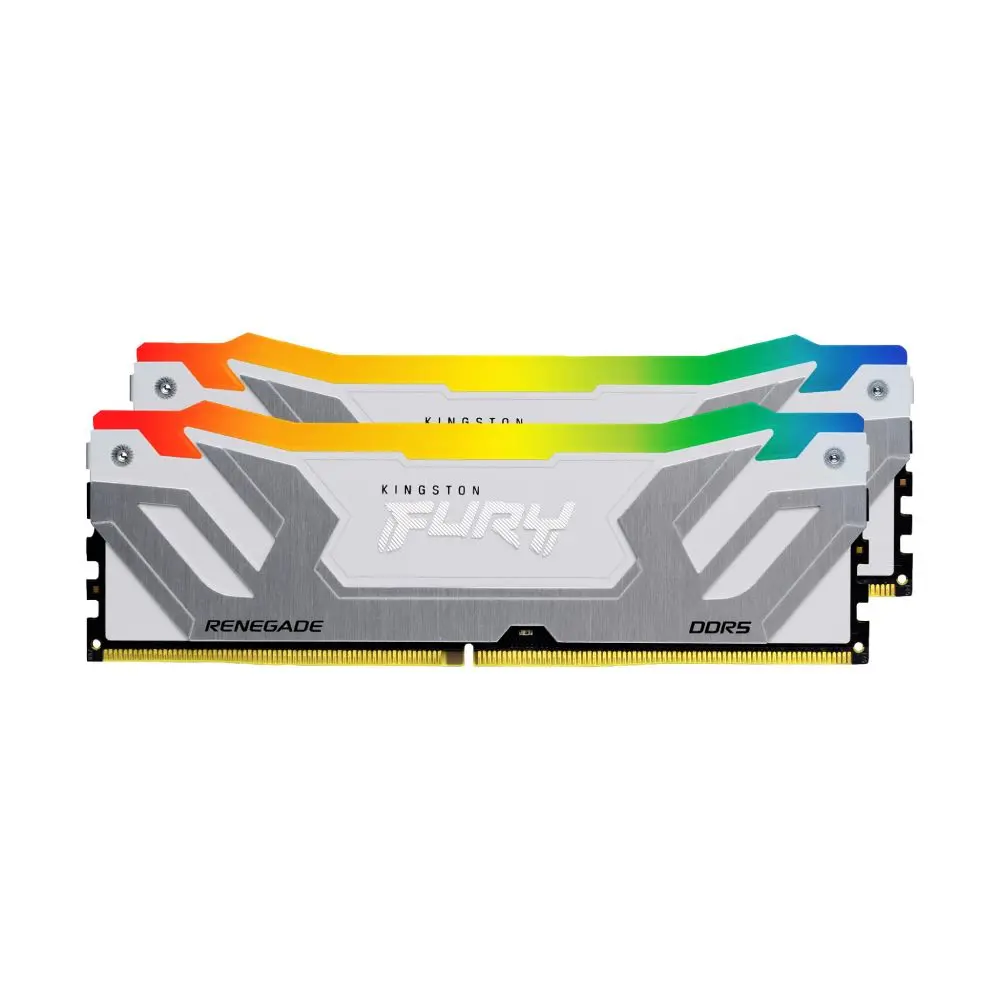KINGSTON FURY Renegade White RGB 48GB (2 x 24GB) DDR5 8400MHz CL40 KF584CU40RWAK2-48 Memorija