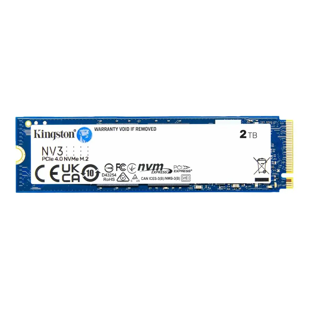 KINGSTON NV3 2TB M.2 2280 PCIe 4.0 NVMe SNV3S/2000G SSD