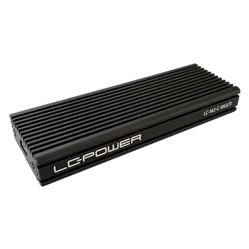 LC-POWER Kućište za M.2 SSD (Crna) M2-C-MULTI