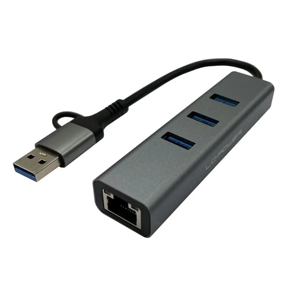 LC POWER  LC-HUB-C-MULTI-9