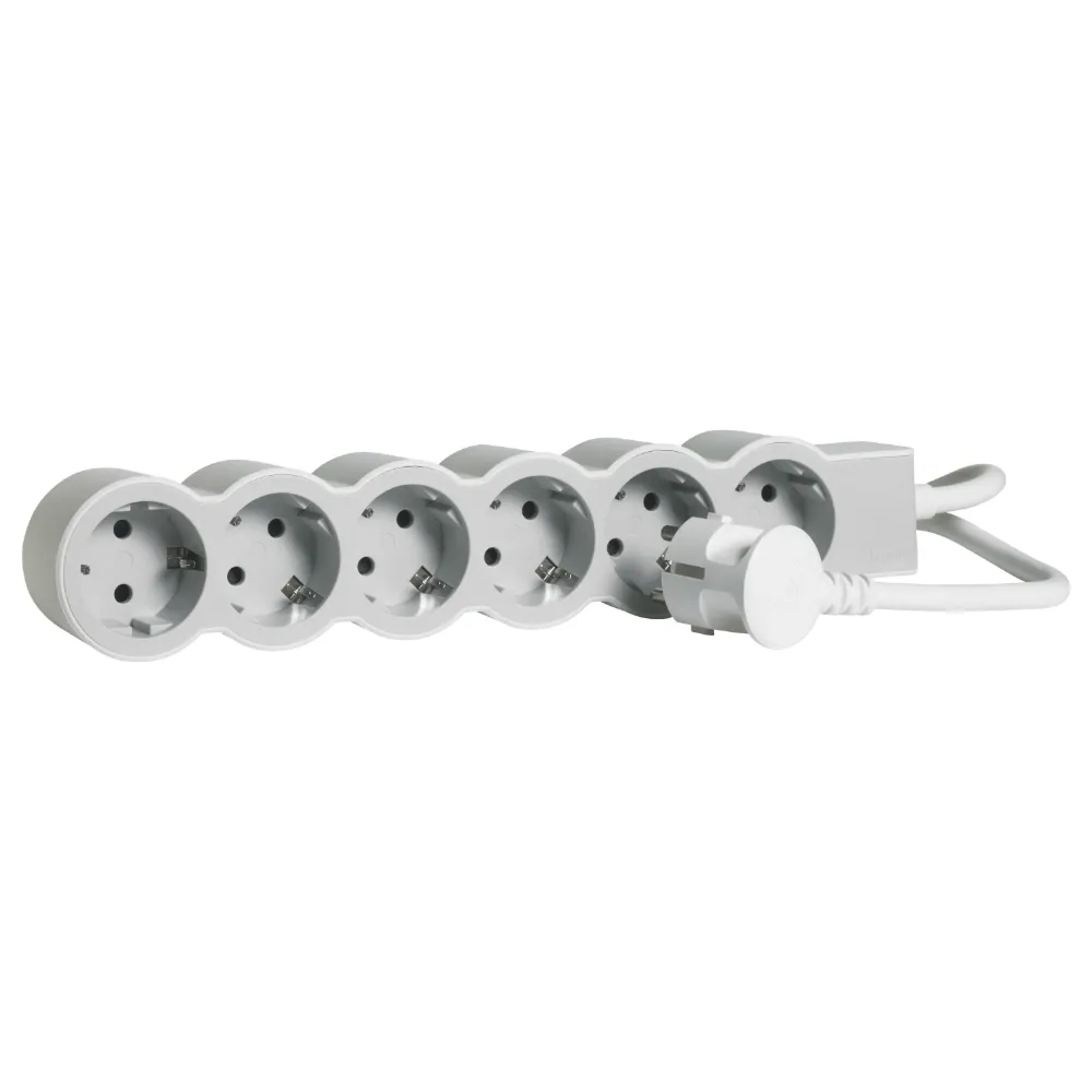 LEGRAND 6xSchuko White Produžni kabl 3m