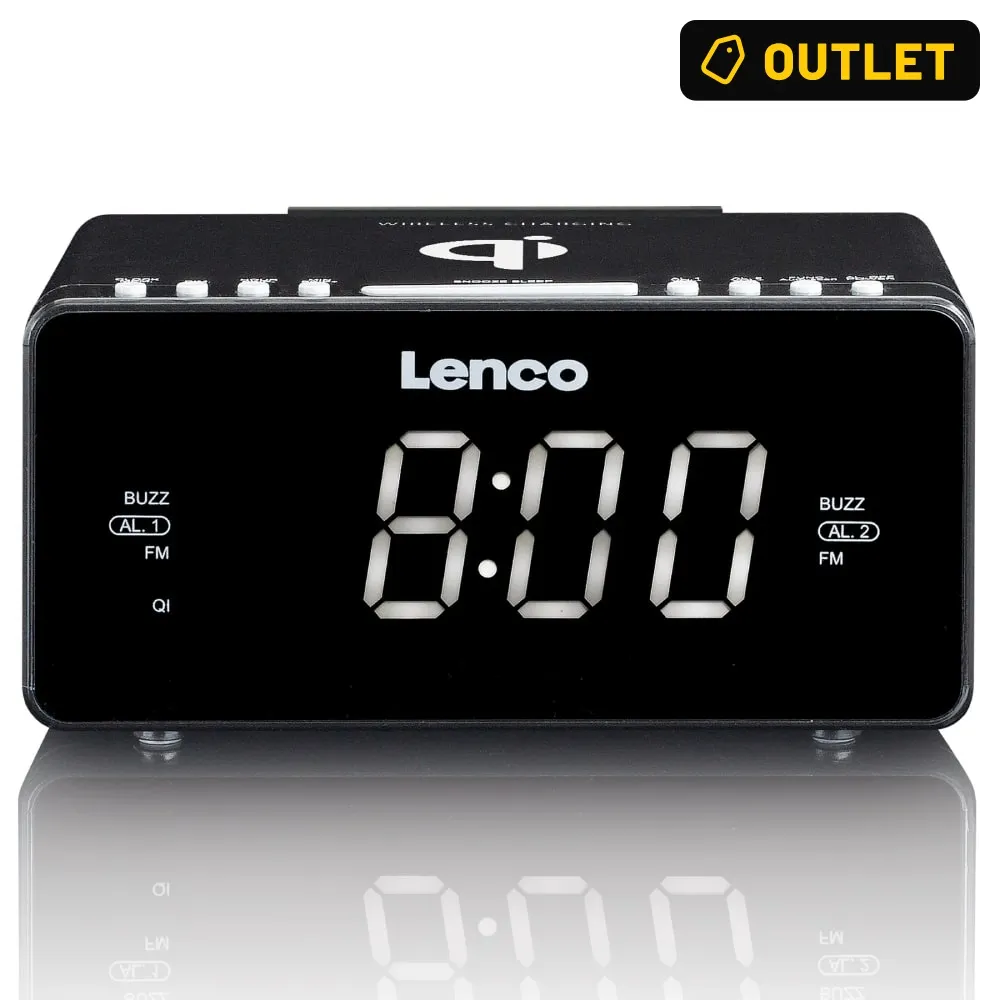 LENCO CR-550BK Radio sat OUTLET