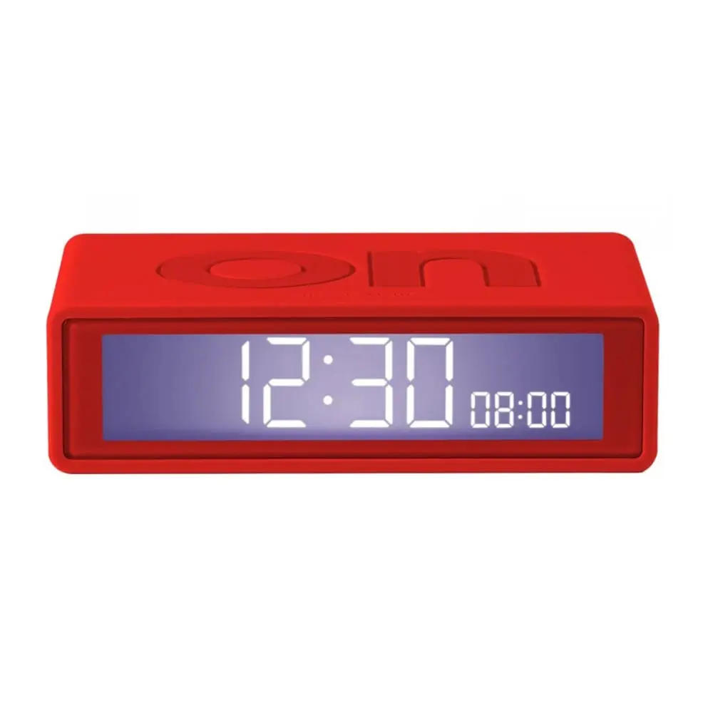 LEXON LR151R9 Flip+ Travel Red Reverzibilni sat sa alarmom