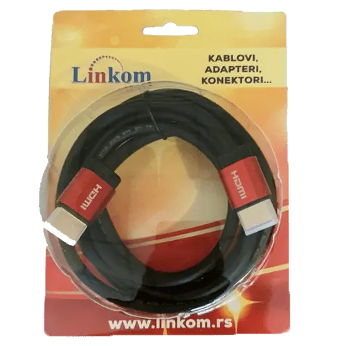 LINKOM Kabl HDMI na HDMI 2.1 1.8m (Crni)