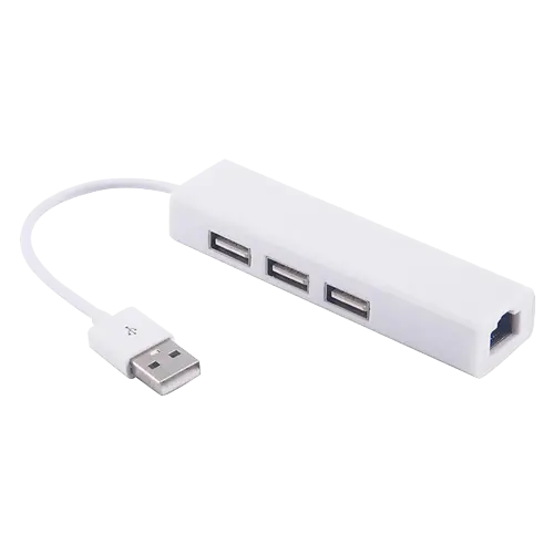 LINKOM Multiport hub USB 2.0 3port + RJ45  - LINKOM145