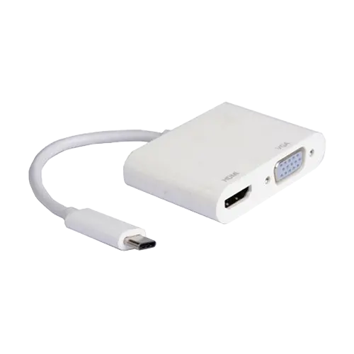 Linkom Tip C na HDMI+VGA adapter