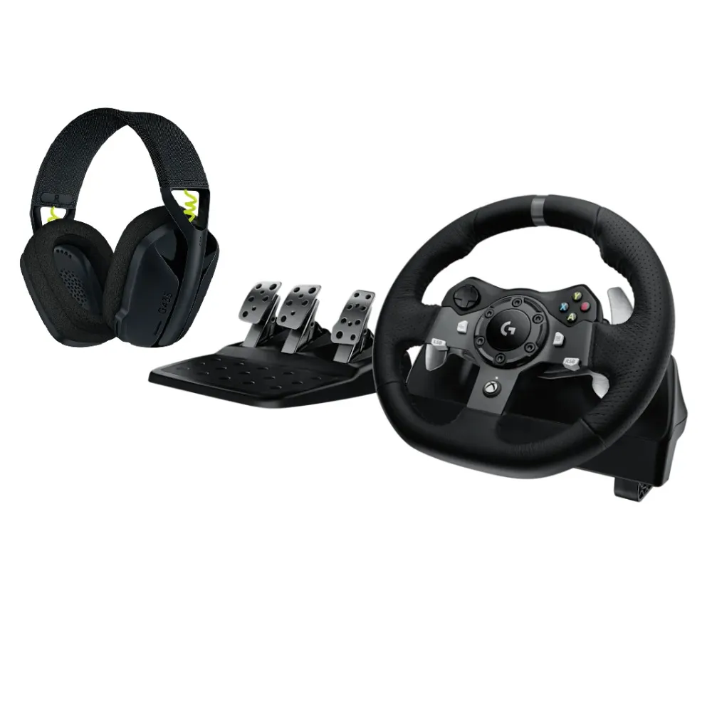 LOGITECH G29 i G435 Black Volan i slušalice