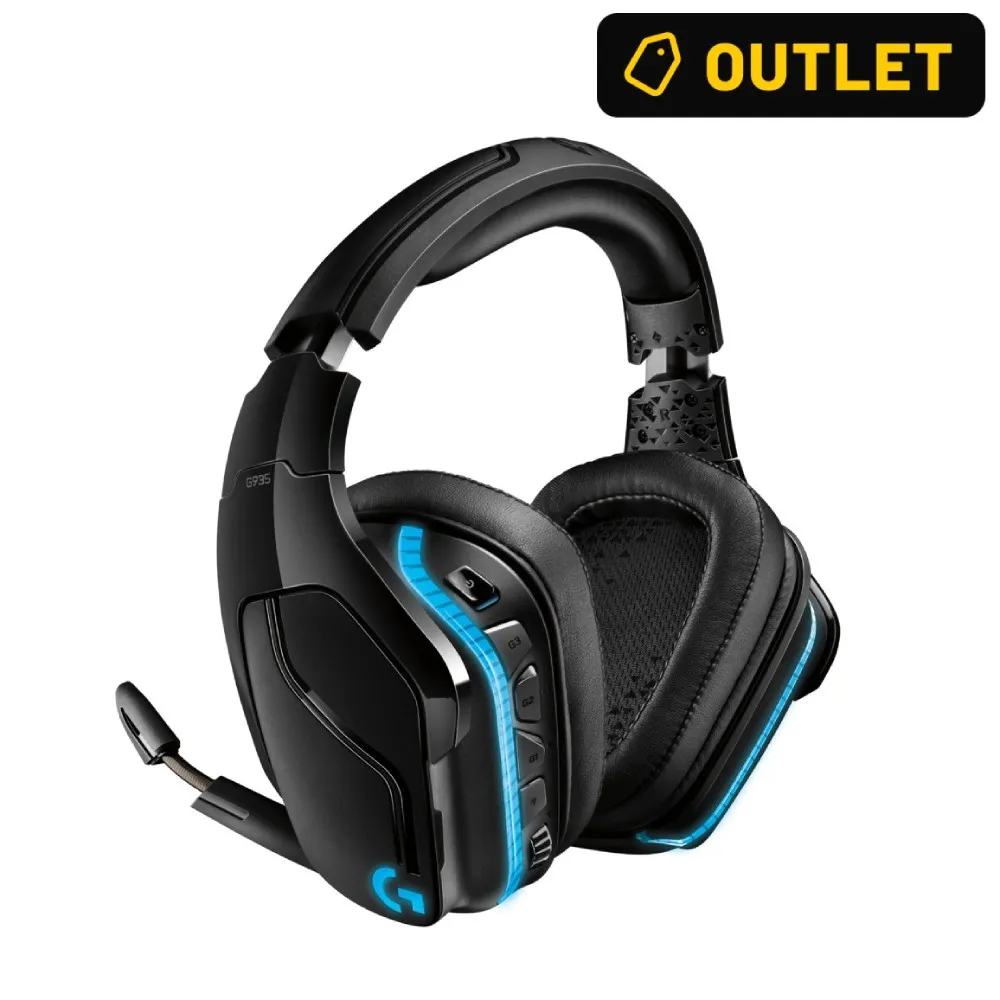 LOGITECH G935 Wireless Black OUTLET