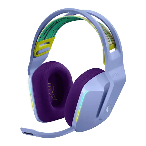 LOGITECH LIGHTSPEED G733 WIRELESS RGB 981-000890 Ljubičaste Bežične gejmerske slušalice