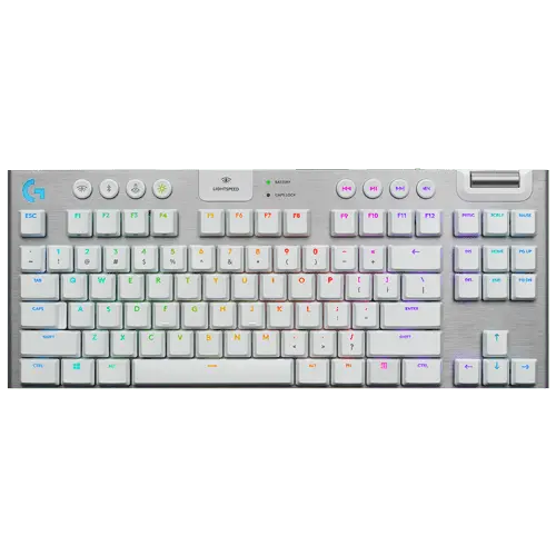 LOGITECH LIGHTSPEED Wireless G915 920 009664 US Bela Bežična gejmerska tastatura