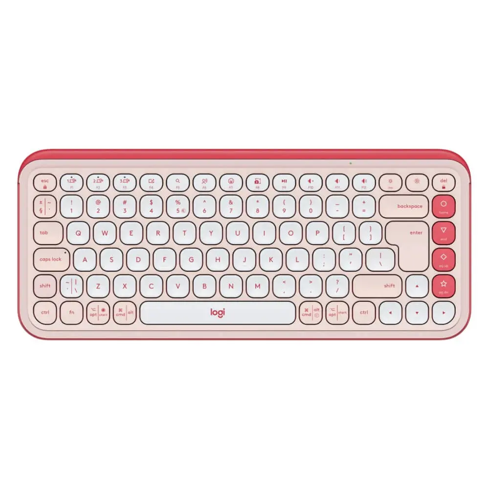 LOGITECH POP Icon Keys Rose Kompaktna bežična tastatura