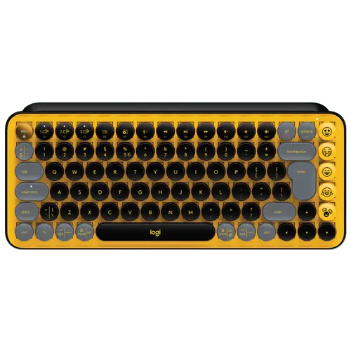 LOGITECH Pop Keys Blast 920-010735 Crna/Žuta Bežična tastatura
